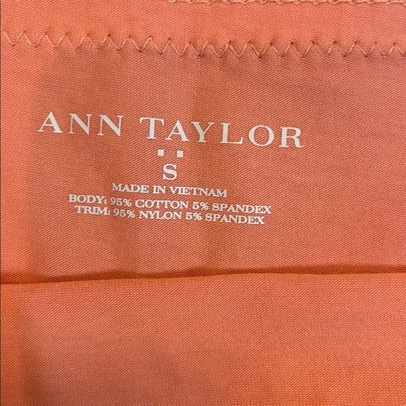 Ann Taylor Peach Lace Camisole - Picture 2 of 3